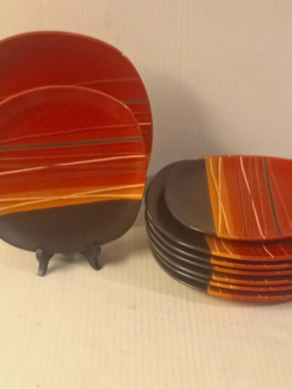 Home Trends Square Dinner Plate